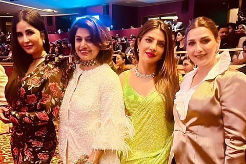 In frame: Priyanka Chopra with  Katrina Kaif and Sonali Bendre