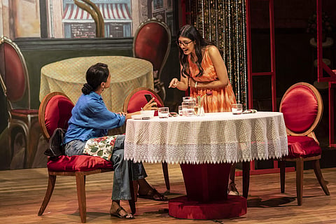A scene from the play