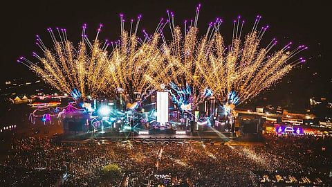In frame: Sunburn Goa