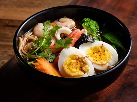 Seafood ramen