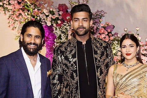 In frame: Varun Tej and Lavanya Tripathi with Naga Chaitanya