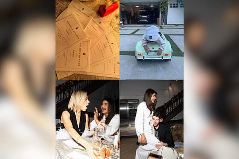 Clicks shared by Priyanka. | Pics:  priyankachopra/instagram