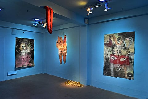 A picture from his curated project 'When did bitch become a bad word Ep 2'