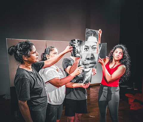 Scenes from the production