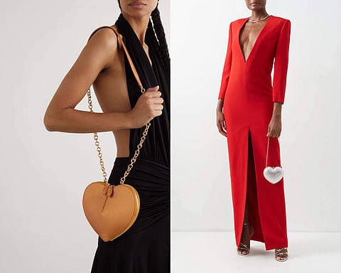 Heart-shaped bags