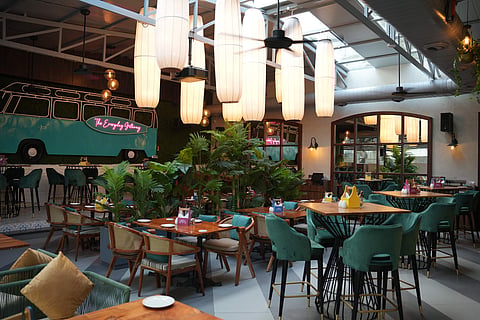 A glimpse of the interiors at the Sundays restobar