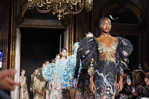 Couturier Rahul Mishra takes us through the making of his latest collection, showcased at the Paris Haute Couture Week