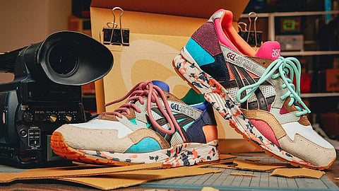 The limited edition Gel-Lyte V sneakers