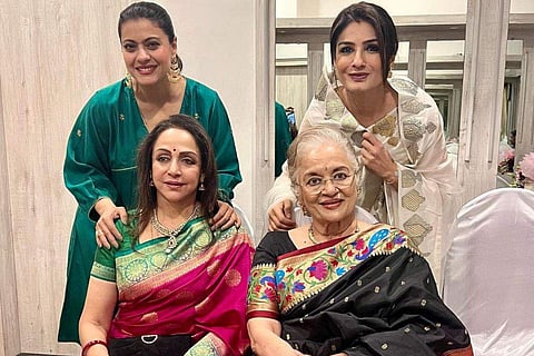Raveena Tandon took to her  Instagarm to post photos from the gathering
