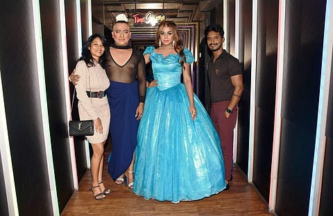 (L-R) Sophia Victor, Karun Raman, Beyoncé The Drag Queen &  Prasath Sivasankaran