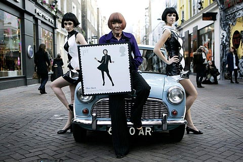 Mary shot to the top of the fashion scene at the time when The Beatles and Rolling Stones dominated the music world