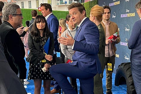 On April 11, Jeremy made his first public appearance at the premiere of his Disney+ reality series