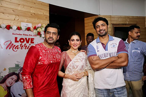 (L-R) Ankush, Oindrila & Dev