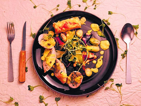 Chicken roulade