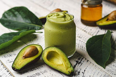 An avocado plant can take up to three to four years to bear fruit