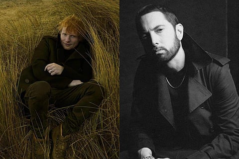 Ed said that Lose Yourself hitmaker to thank for helping to fix his speech impediment