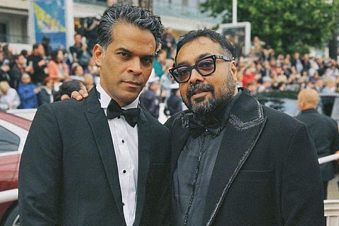 Anurag Kashyap and Vikramaditya Motwane  at Cannes red carpet