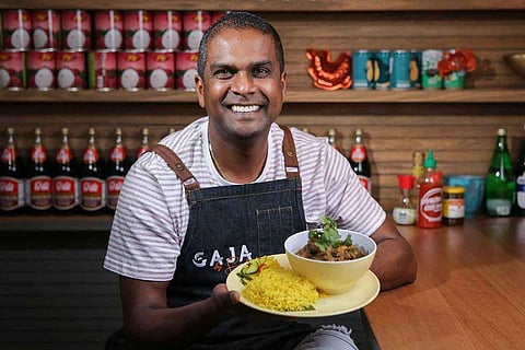 In frame: Chef Shashi Cheliah