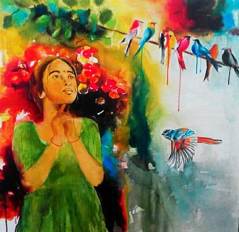 Akbar's art work