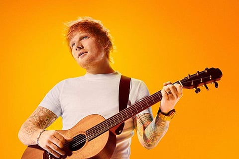 In frame: Ed Sheeran