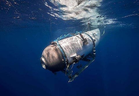 The Titanic submarine
