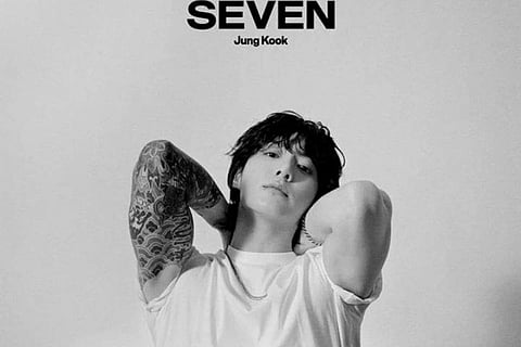 The instrumental version of Seven also debuted in 65th place