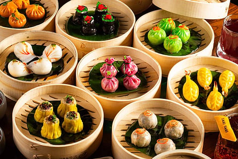 Taki Taki's Unlimited Dim Sum and Sushi spread