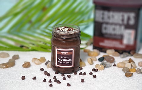 Choco pannacotta