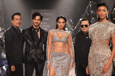 Sobhita Dhulipala and Ishaan Khatter  at ICW 2023