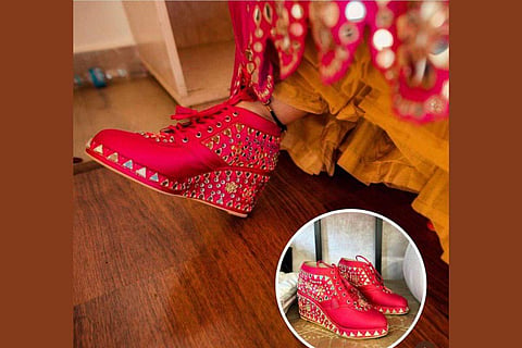 Rock your wedding look with TIESTA bridal sneakers