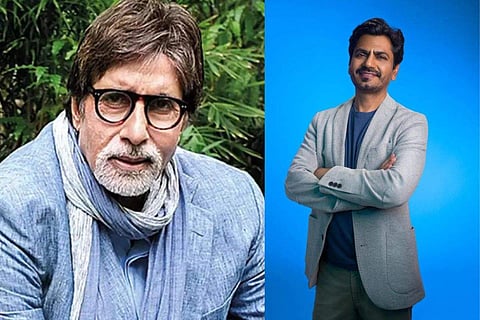 Does the Nawazuddin's BTS pic hint at a new collab with Big B?