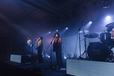 In performance