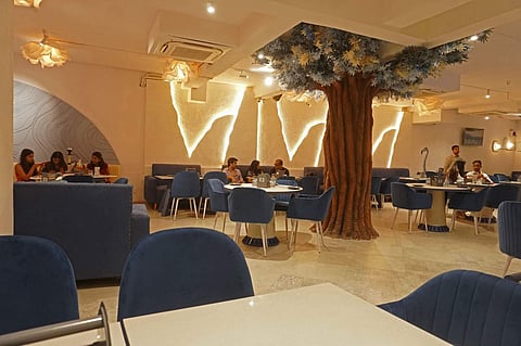 The interiors