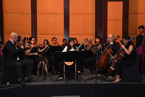 In frame: BSM Chamber Orchestra