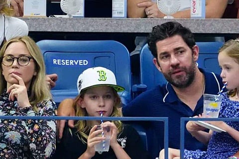 In frame: Emily Blunt with family