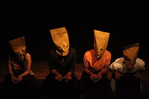 A scene from the play