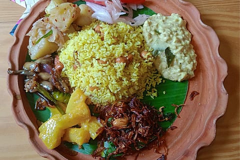 The delicious thali
