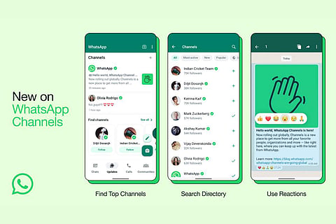 Mark Zuckerberg launches WhatsApp Channels in India