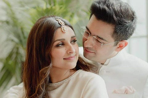 In frame: Raghav Chadha and Parineeti Chopra