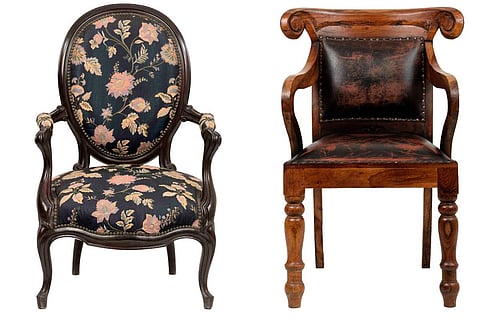 Vintage armchairs