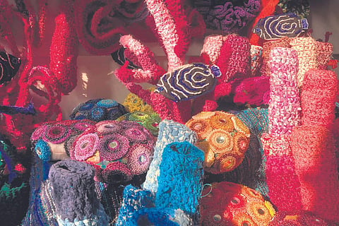 Waste turned into art