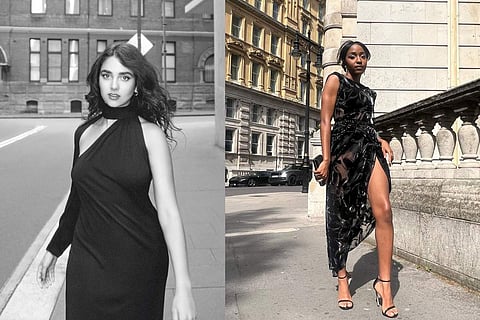 Geraldine Viswanathan | Pic: Instagram/@yoyogeraldine (left) and  Ayo Edebiri | Pic: Instagram/@ayoedebiri