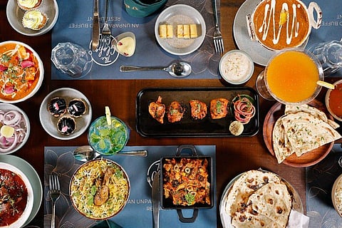A glimpse of the display at The Globe Grub