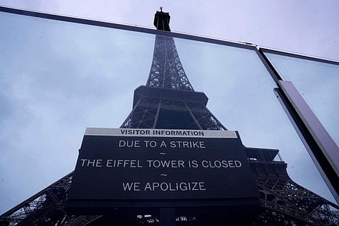 In frame:  Eiffel Tower