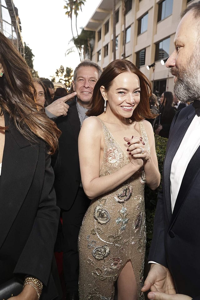 Golden Globe Awards 2024: Emma Stone shines in whimsical Louis Vuitton gown,  wins Best Actress (Musi