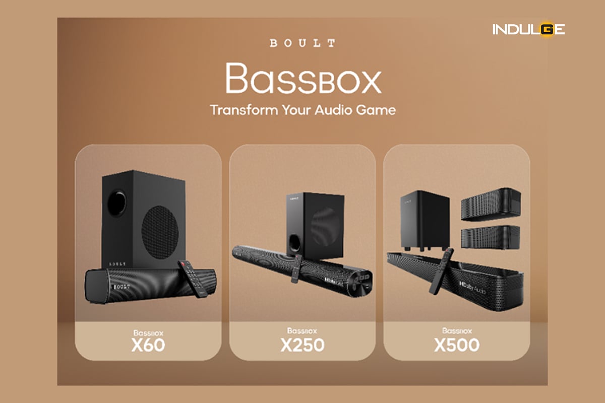 BOULT unveils three new soundbars