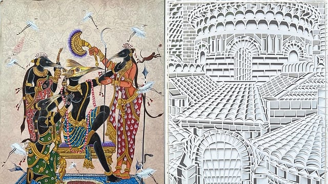 Compact canvases, mighty ideas: This Chennai exhibition celebrates ...