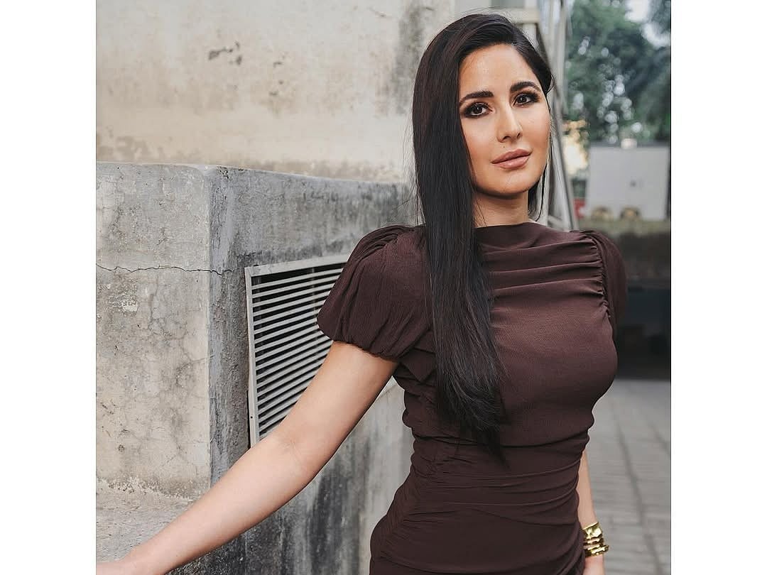 Katrina Kaif makes us take notes in a brown dress