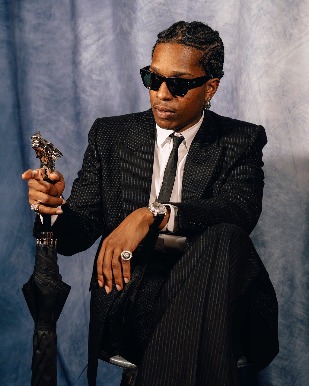 Ray-Ban Names A$AP Rocky as Creative Director, Unveils Blacked Out ...