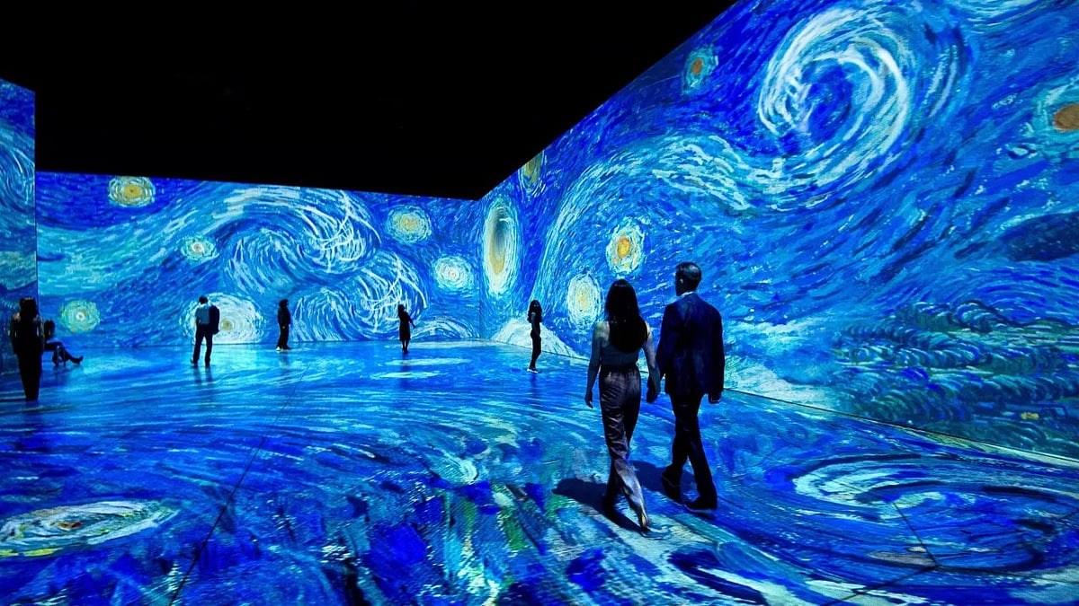 The Real Van Gogh Immersive Experience, a digital art exhibition